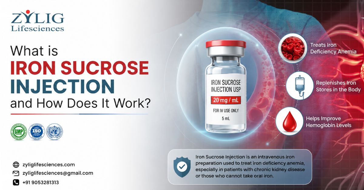 Iron Sucrose Injection Manufacturer in India