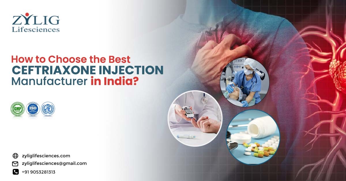 Best Ceftriaxone Injection Manufacturer in India
